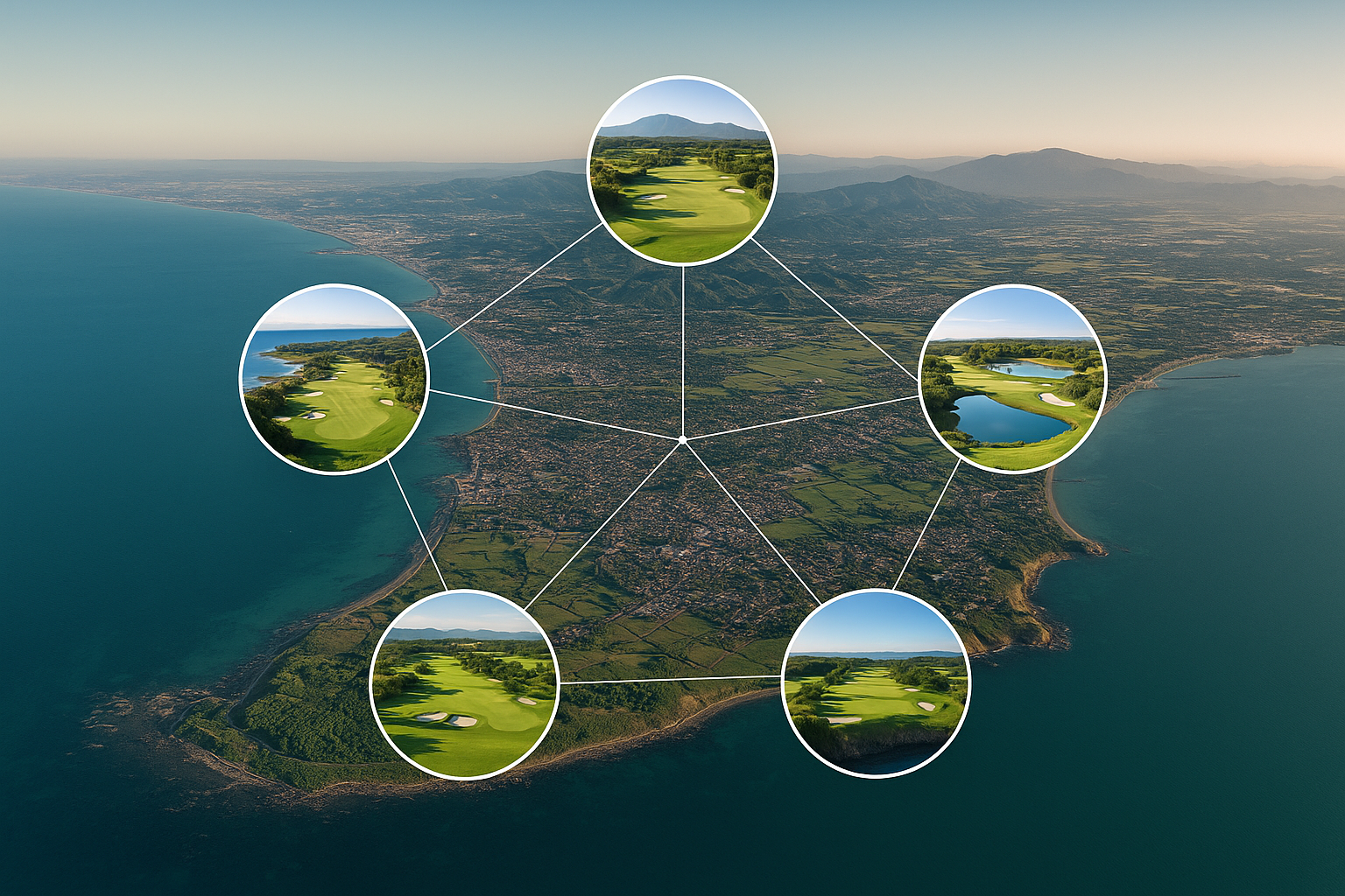 직영 5개 골프장